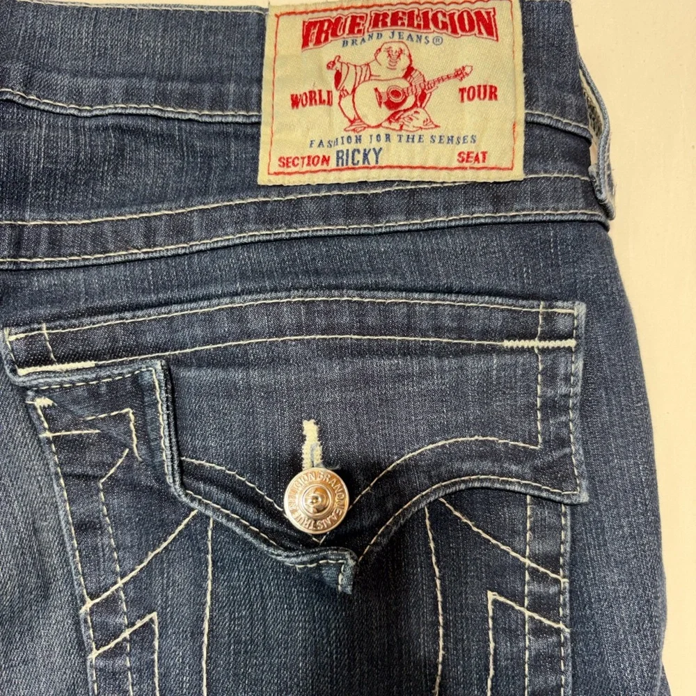 True Religion Dark Blue Straight Jeans